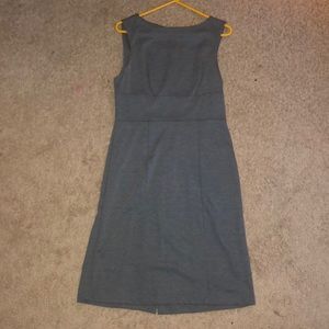 Grey mid length dress